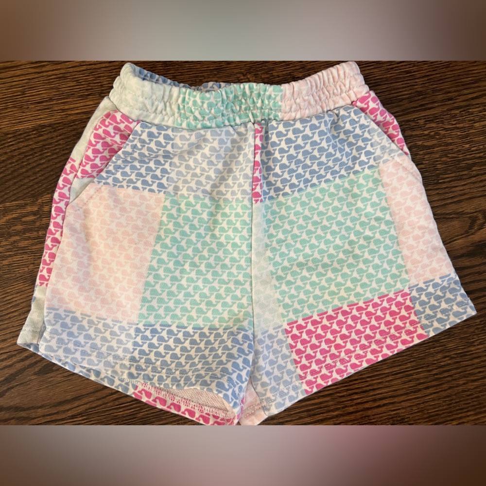 Vineyard Vines x Target Patchwork pull on shorts